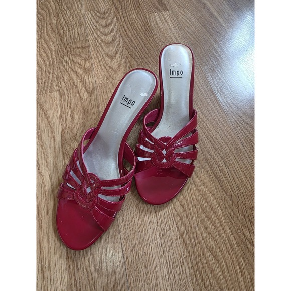 Impo Little Red Kitten Heels – Y2K Retro – Women's 7m - Picture 1 of 5